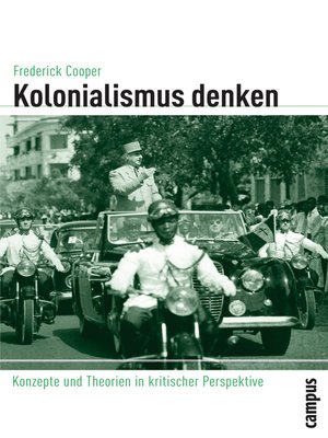 cover image of Kolonialismus denken